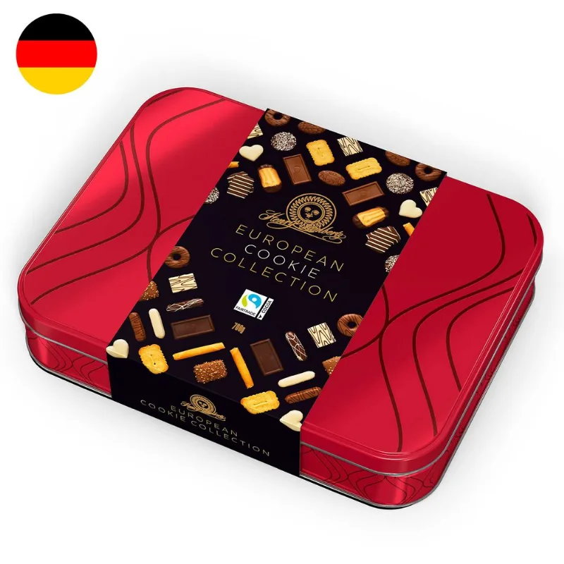 Galletas Lambertz en Lata Roja con Galletas European 700 g
