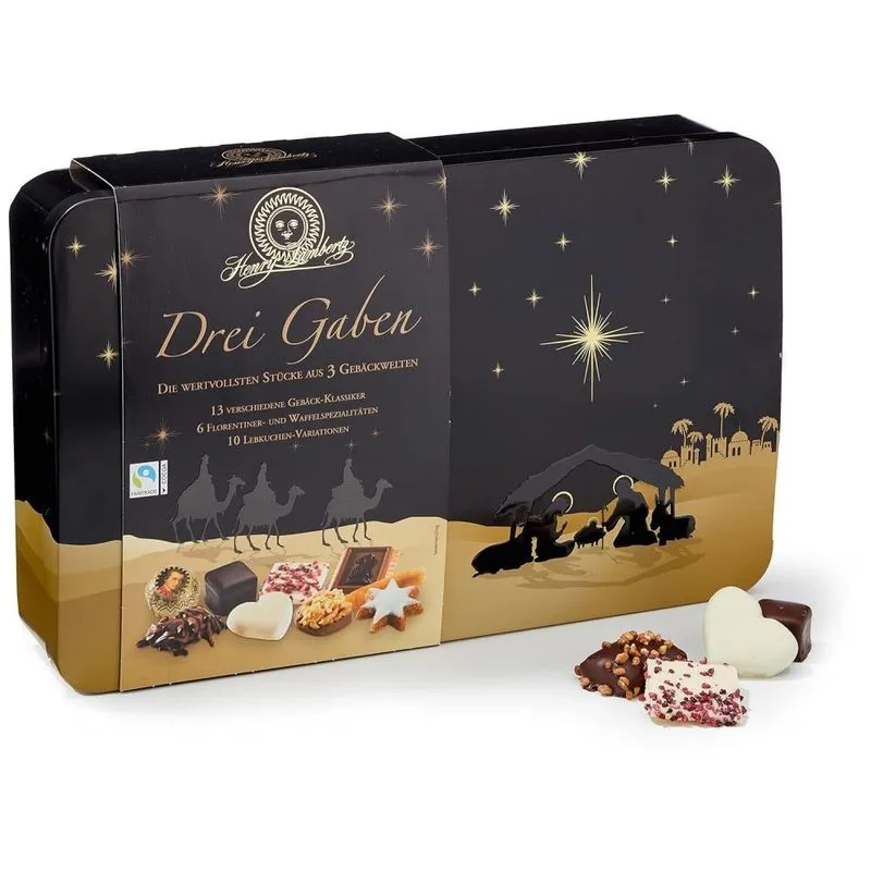 Biscoitos Sortidos Três Reis Magos Drei Gaben 785g