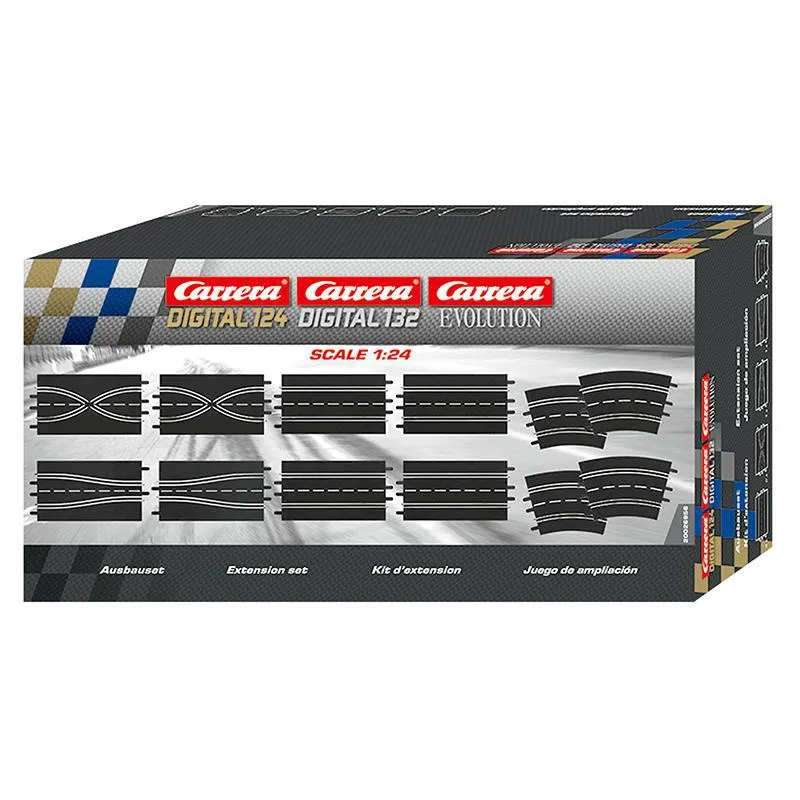 Autorama Set Carrera Com 12 Pistas Para Expansão