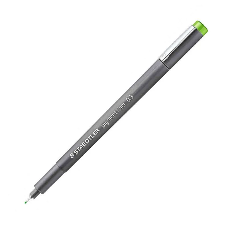 Caneta Staedtler Pigment Liner 0.3mm Light Green