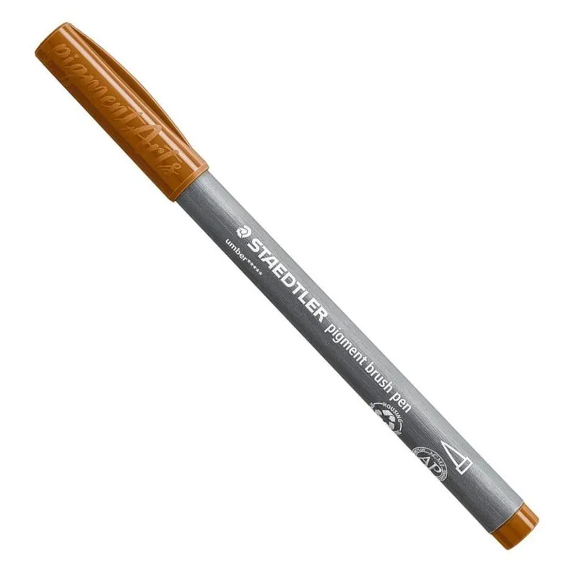 Caneta Marcador Pigment Blush Pen Umber Staedtler