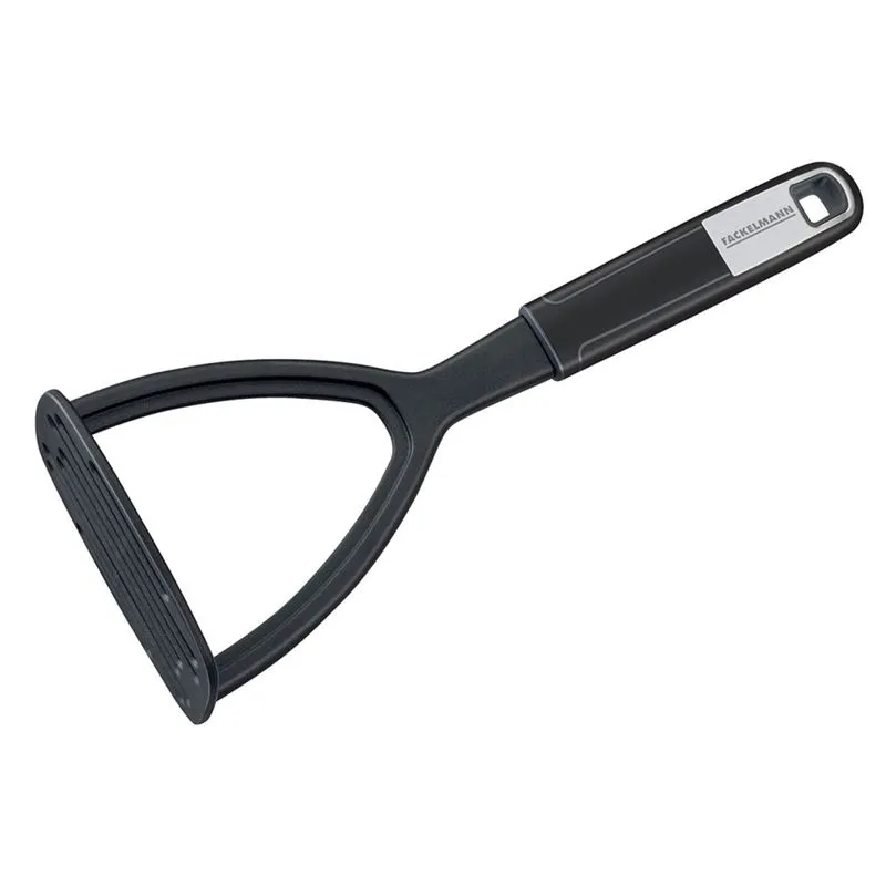 Amassador de Batata Fackelmann em Nylon - Linha Sense ¿ Preto / Prata