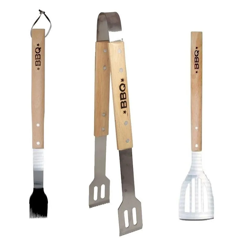 Conjunto Profissional De Utensilios Para Churrasco - Bbq