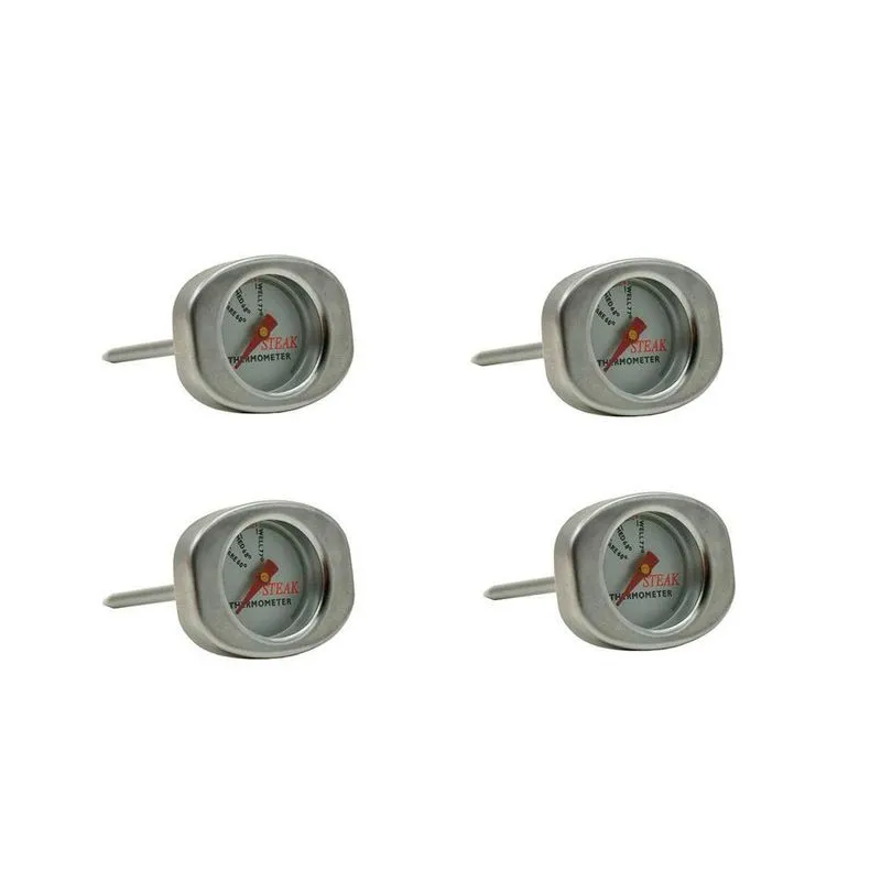 Conjunto De 4 Termômetros Para Carnes Aço Inox Fackelmann