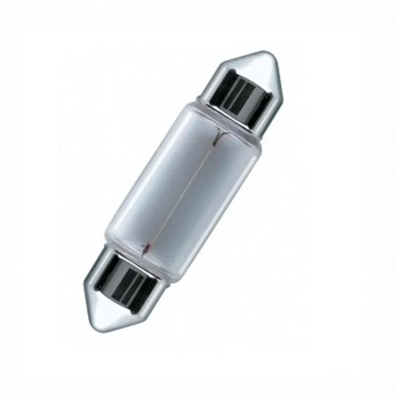 Par de Lâmpada Torpedo 10W 12V 36mm Osram 6461