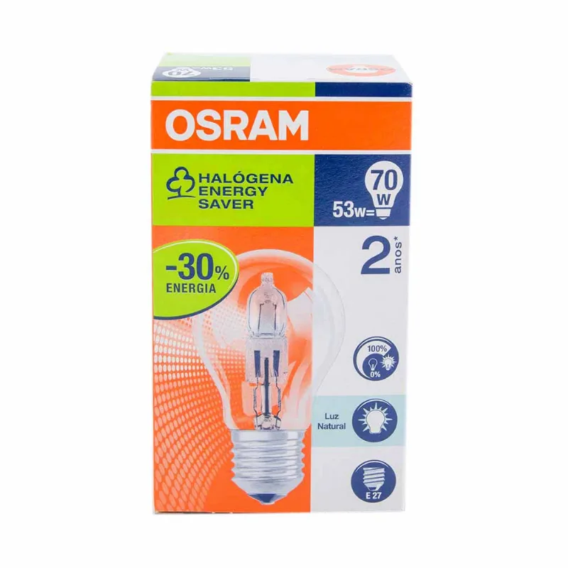 Lámpara Cálida Halógena Osram 53 W