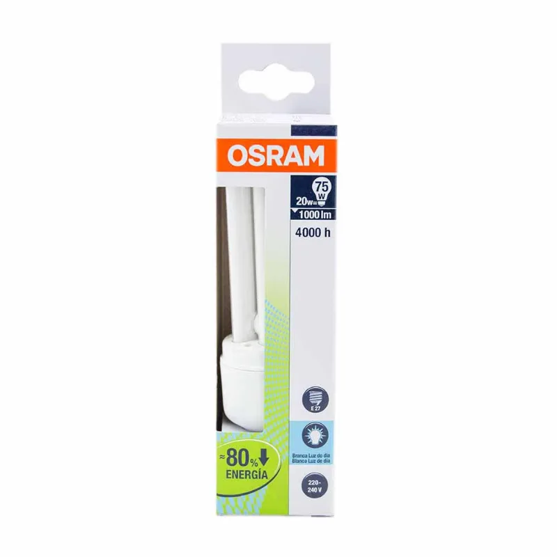 Lámpara Bajo Consumo Osram Dulux Value 20 W