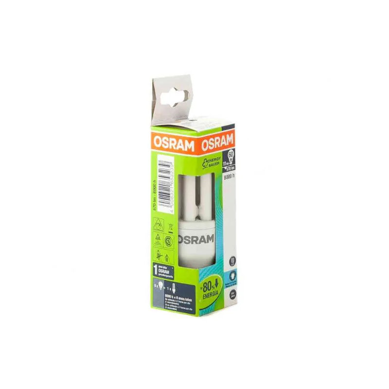 Lámpara Bajo Consumo 11 W Duluxstar x 1 Un Osram