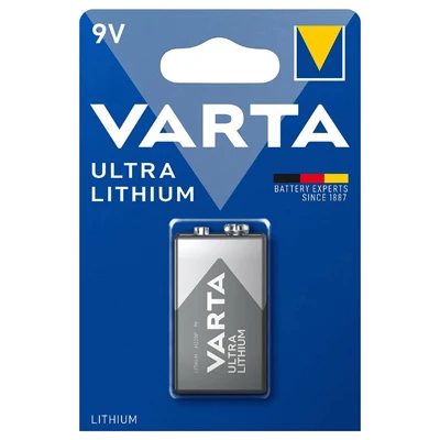 Varta Ultra Lithium baterija 9V blok, 1 komad