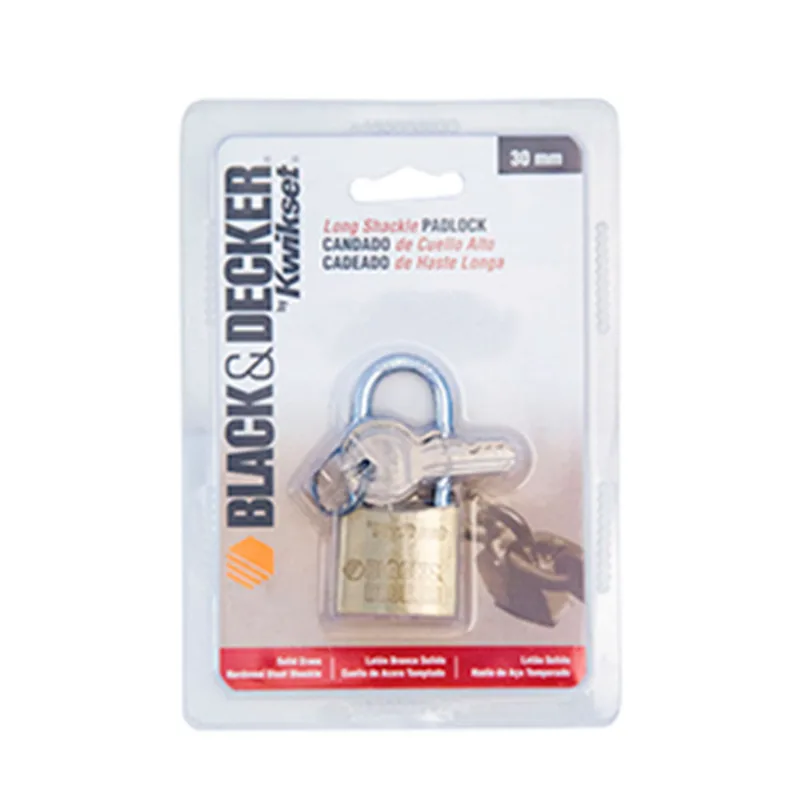 Candado Bronce Cuello Largo 30 Mm Stanley