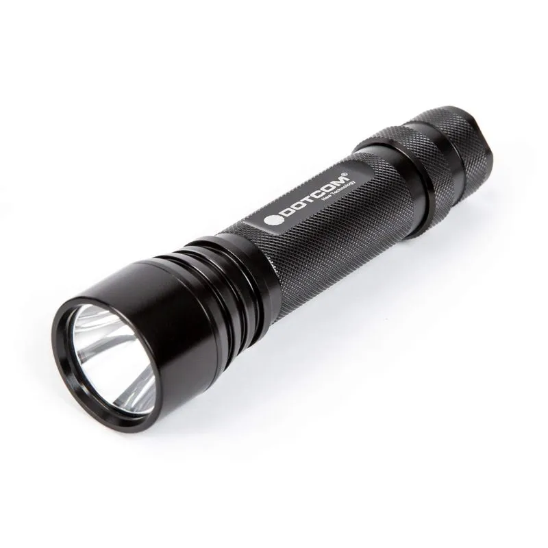 Lanterna de LED Dotcom com Carregador e Bateria (Cinza G)