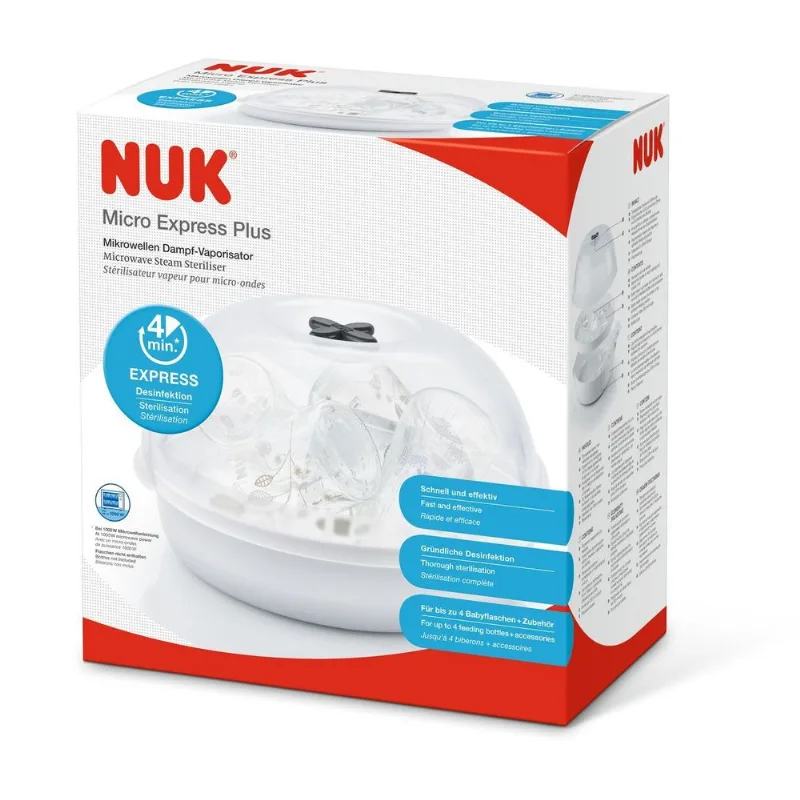 Esterilizador a Vapor NUK Micro Express Plus