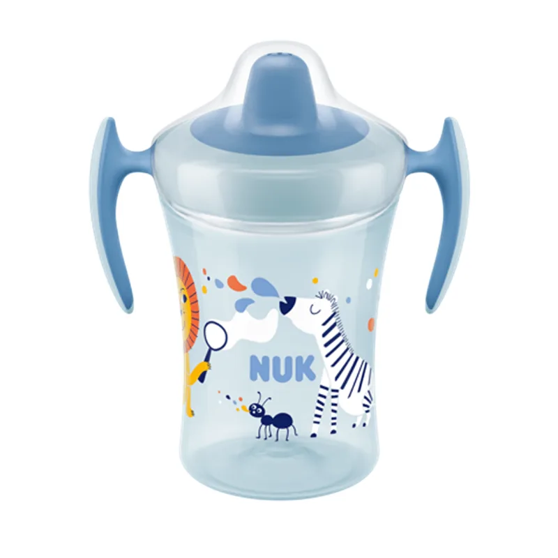 Vaso de Entrenamiento NUK Evolution Cebra 6m