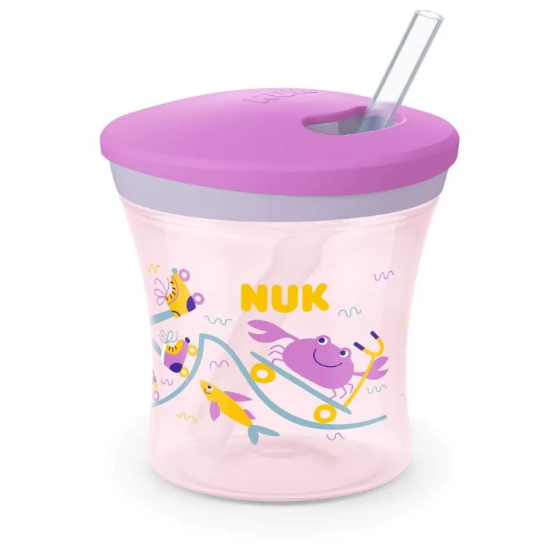 Vaso Infantil Nuk Evolution Pez Violeta
