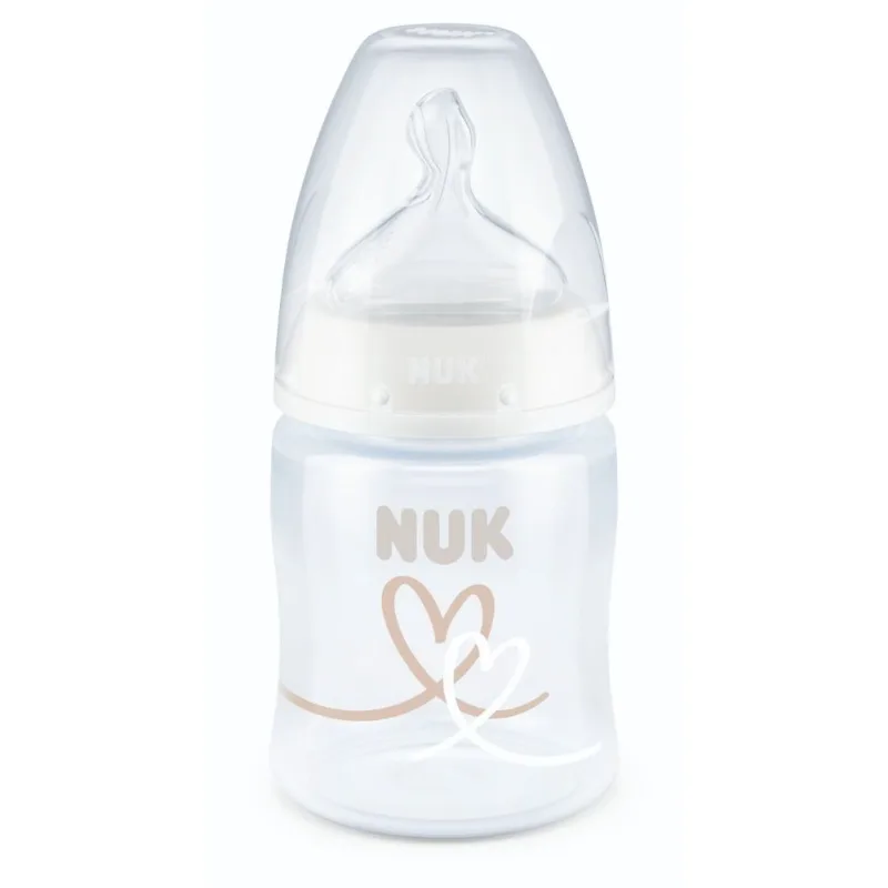 Mamadera NUK Control de Temperatura Corazón 0 a 6 m x 150 ml