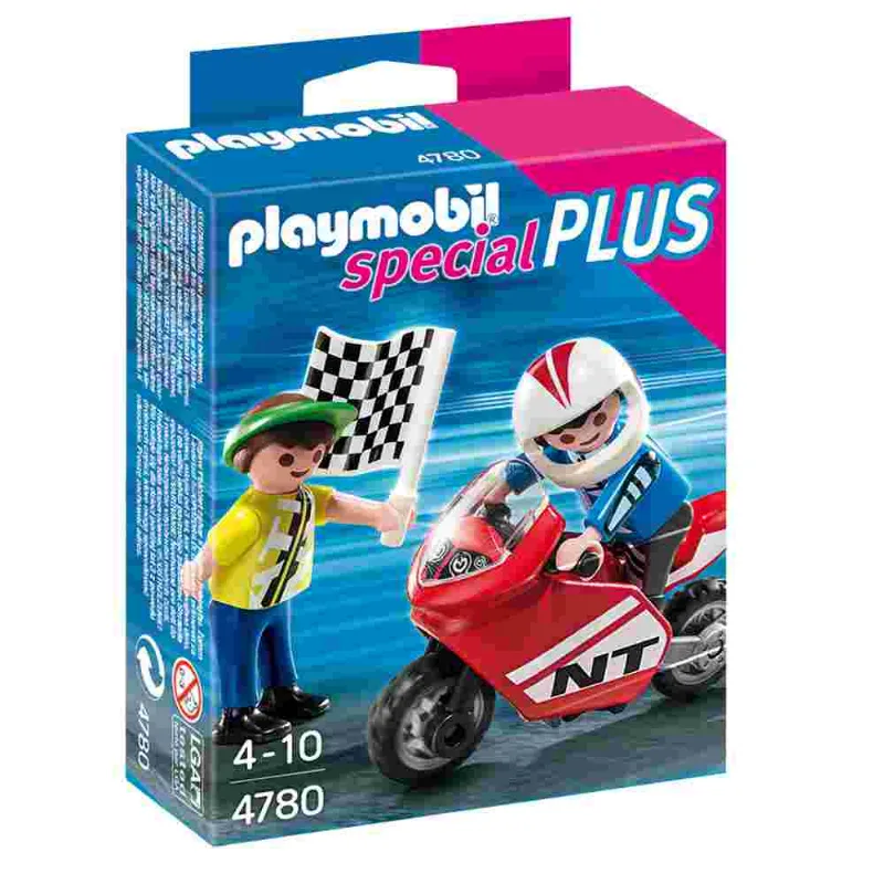 Niños C/motos De Carrera 4780-cja-un.-1