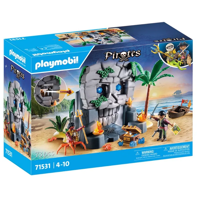 Playmobil isla calavera