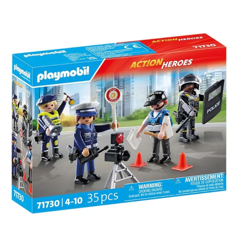 Playmobil set policía
