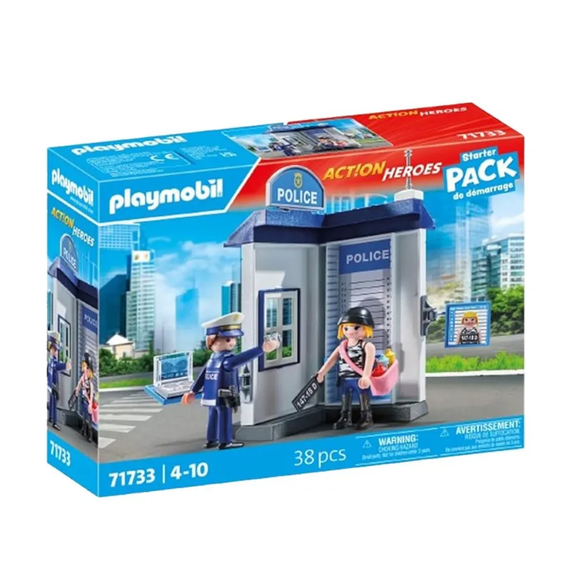 Playmobil pack sala de policía