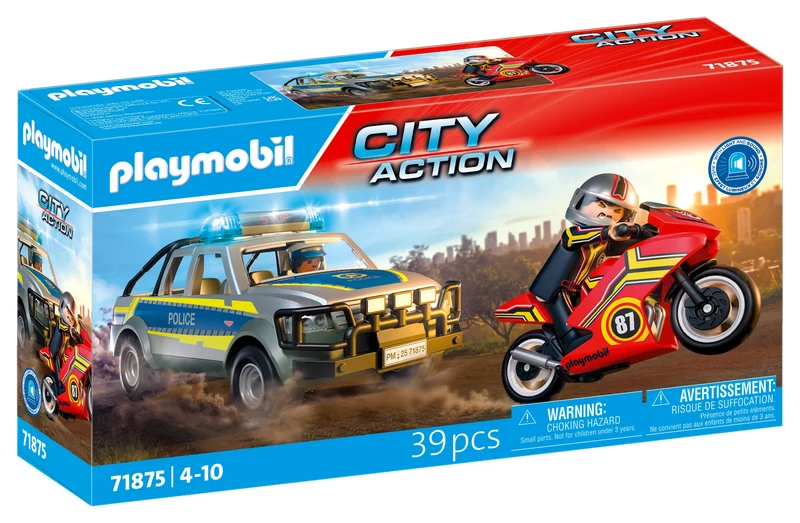 Playmobil - Police Chase with Pick-Up Truck