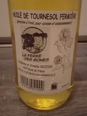 Huile de tournesol fermière