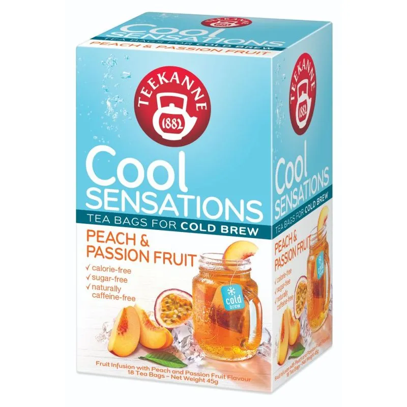 Chá Pêssego E Maracujá Cool Sensations 45g