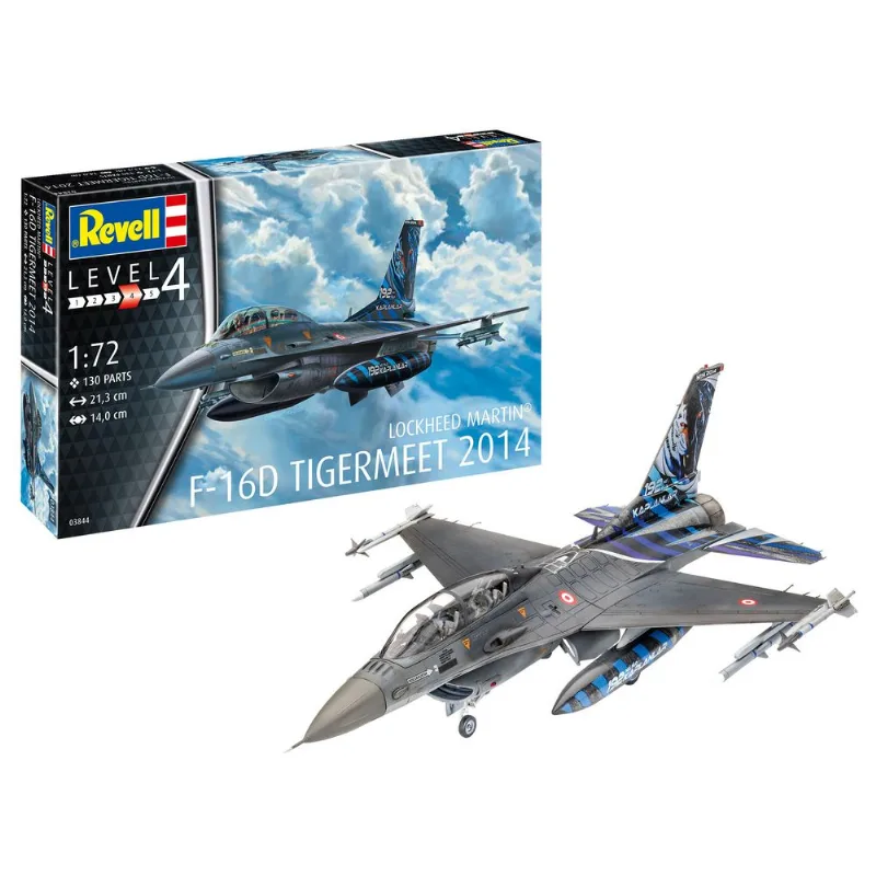 Kit Plástico Lockheed Martin F-16D Tigermeet 2014 1/72 Revell 3844
