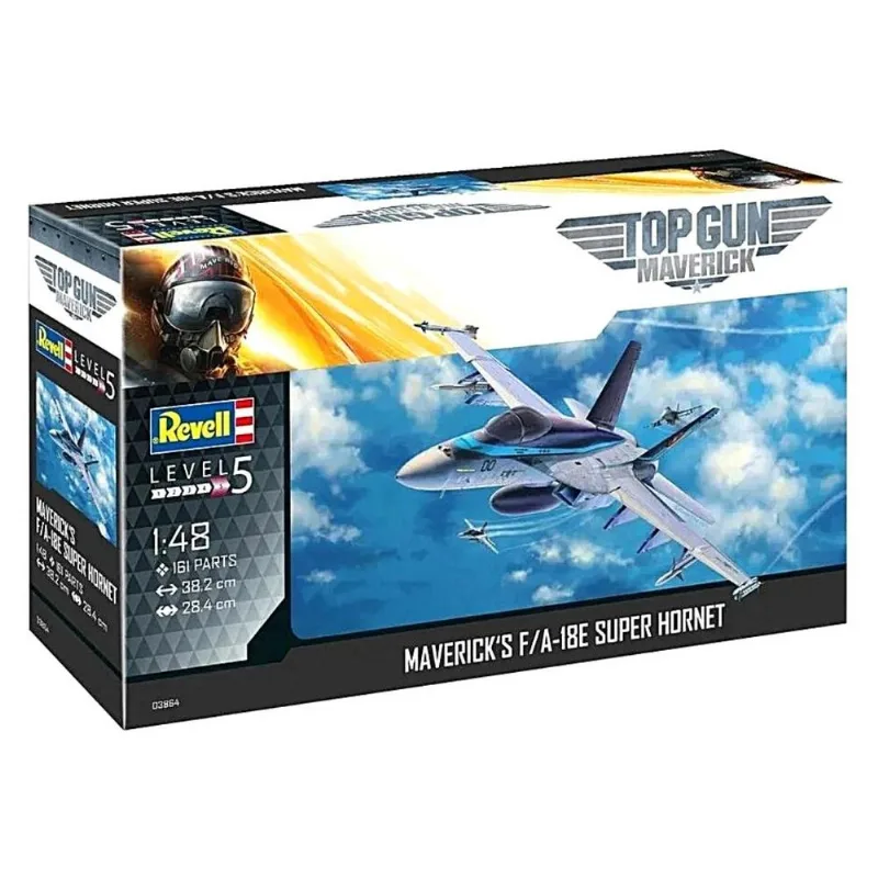 Kit Super Hornet F/A18E Da Maverick Top Gun/ Maverick 1/48 Revell 3864