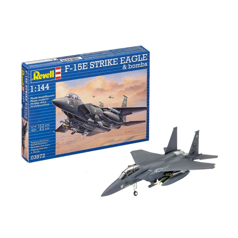 F-15E Strike Eagle e Bombs 1/144 Rev03972 Revell 3972