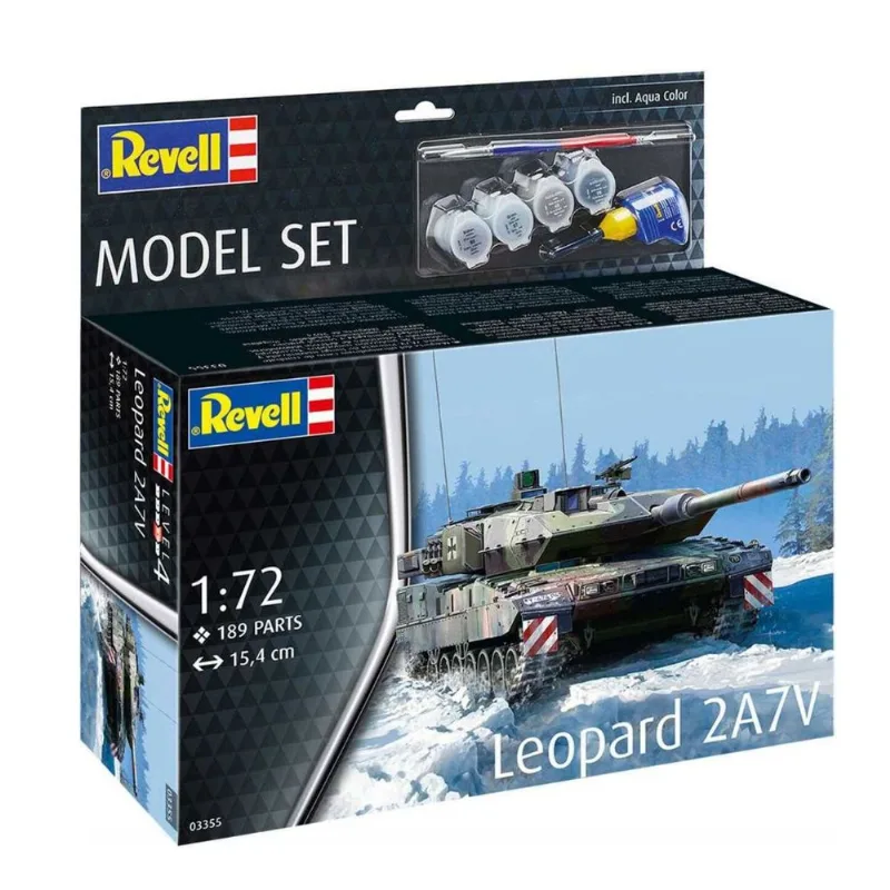 Model Set Leopard 2A7V 1/72 Revell 63355