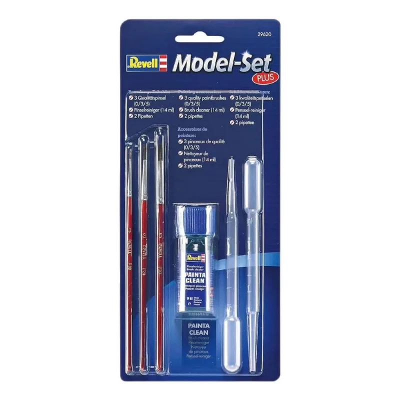 Model Set Plus Acessórios de Pintura Revell 29620
