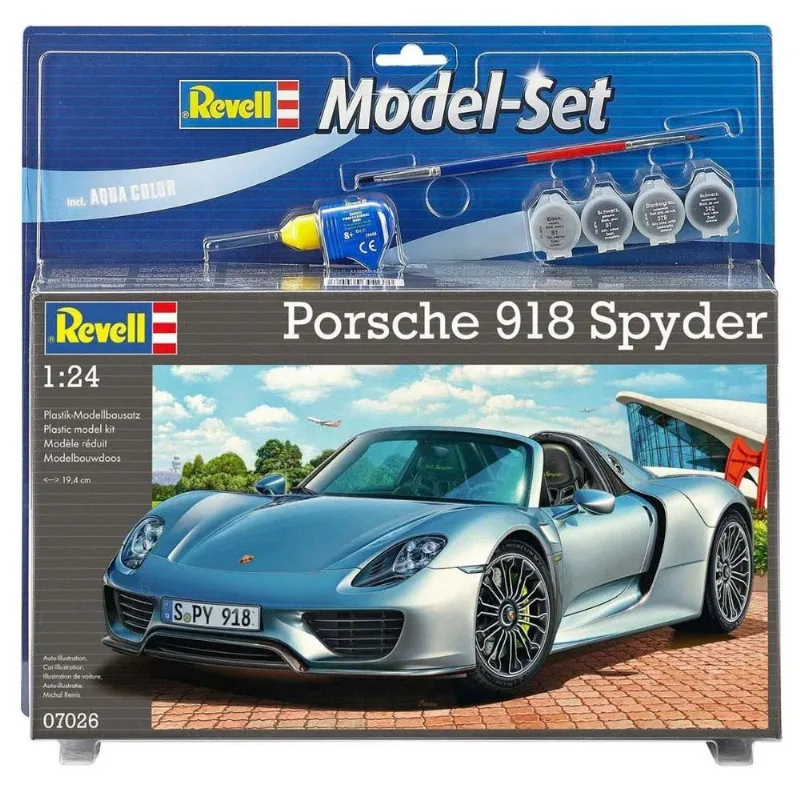 Model Set Porsche 918 Spyder 1/25 Revell 67026