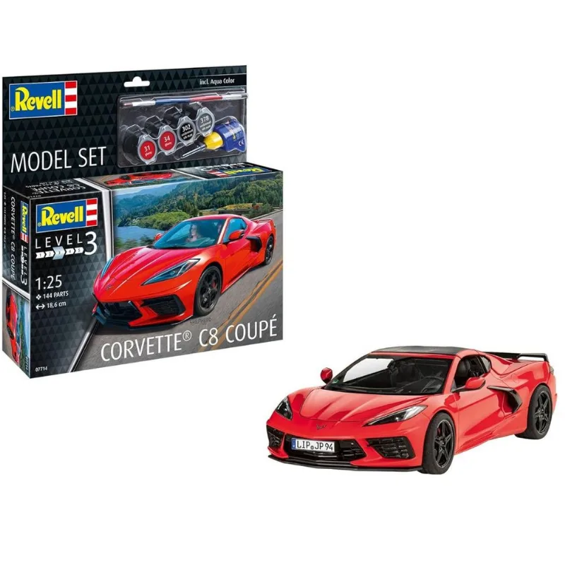 Model Set Corvette C8 Coupé 1/25 Revell 67714