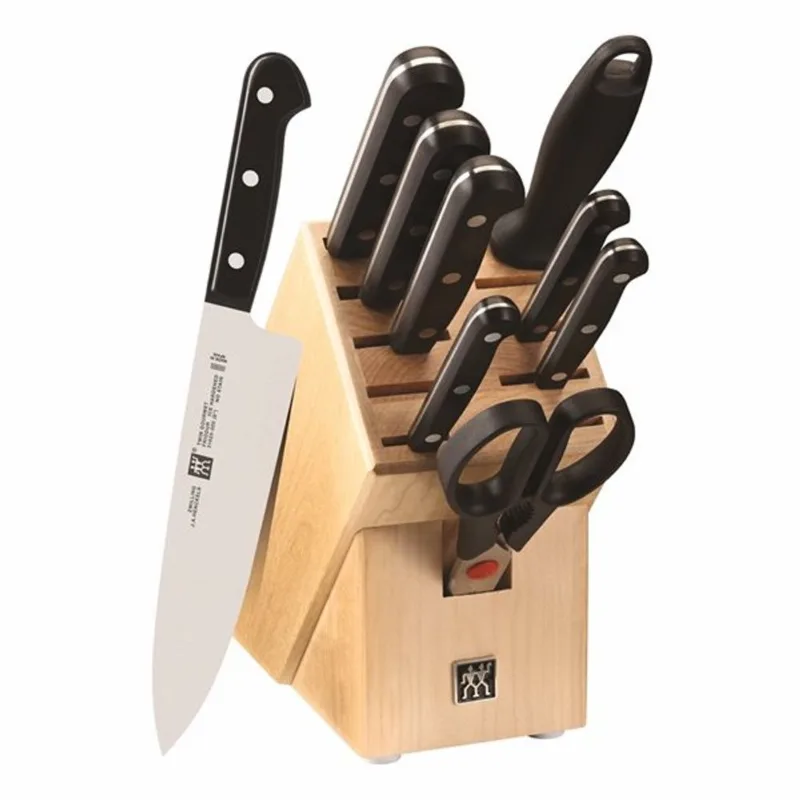 ZWILLING Twin Gourmet Knife Set with Block - 10-Piece