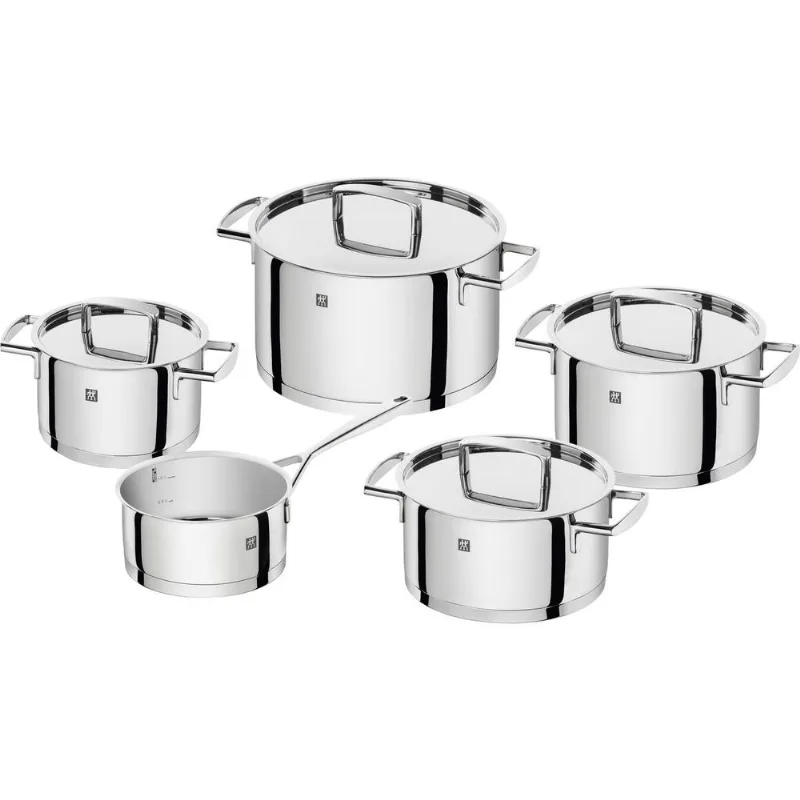 Conjunto de Panelas em Aço Inox, 5 pcs, ZWILLING Passion