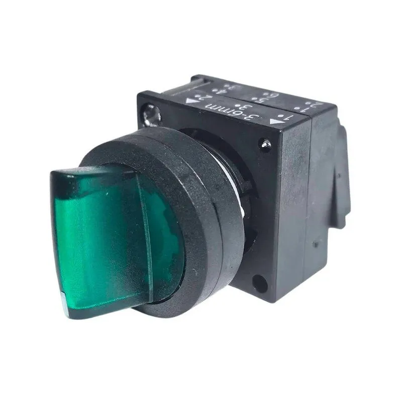 Botão Frontal Siemens 3sb30 01-2ea41 2x45 Iluminado Verde Bivolt