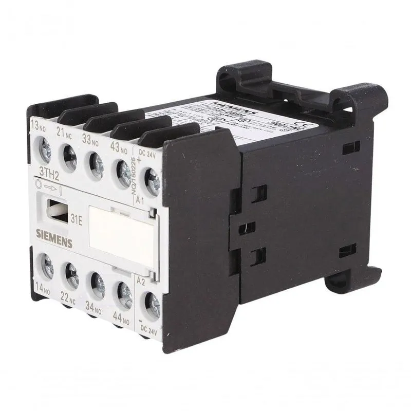 Contator Auxiliar Siemens 3TH2031-0AG1 para Acionamento CA 3NA+1NF 110VCA