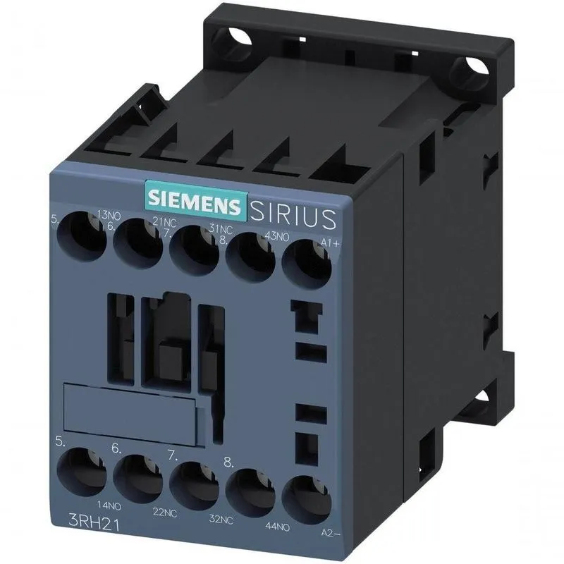 Contator Auxiliar Siemens 3RH2122-1BG40 Innovations 2NA+2NF 125VCC Bivolt