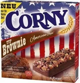 Corny Typ Brownie American Style 6 Riegel