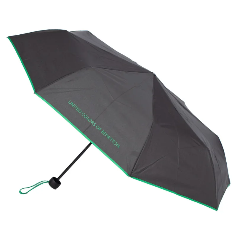 Sombrinha Fazzoletti Benetton Manual Preto/verde - U