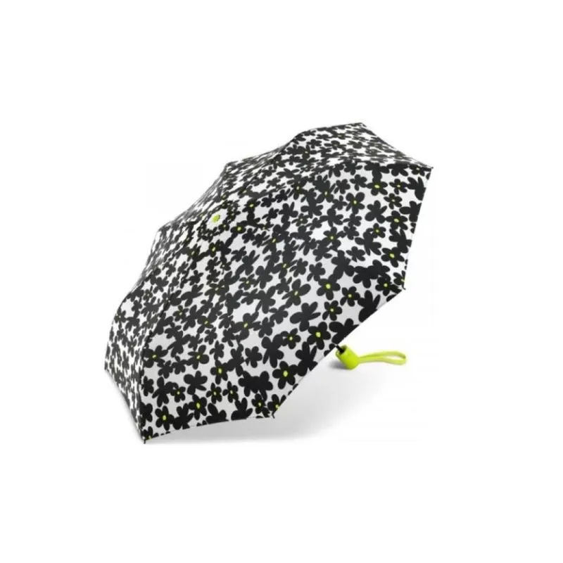 Guarda Chuva Benetton Colors Mini Automático Floral Verde