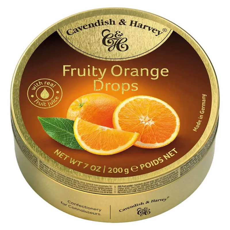 Caramelos C&h Naranja X 200gr