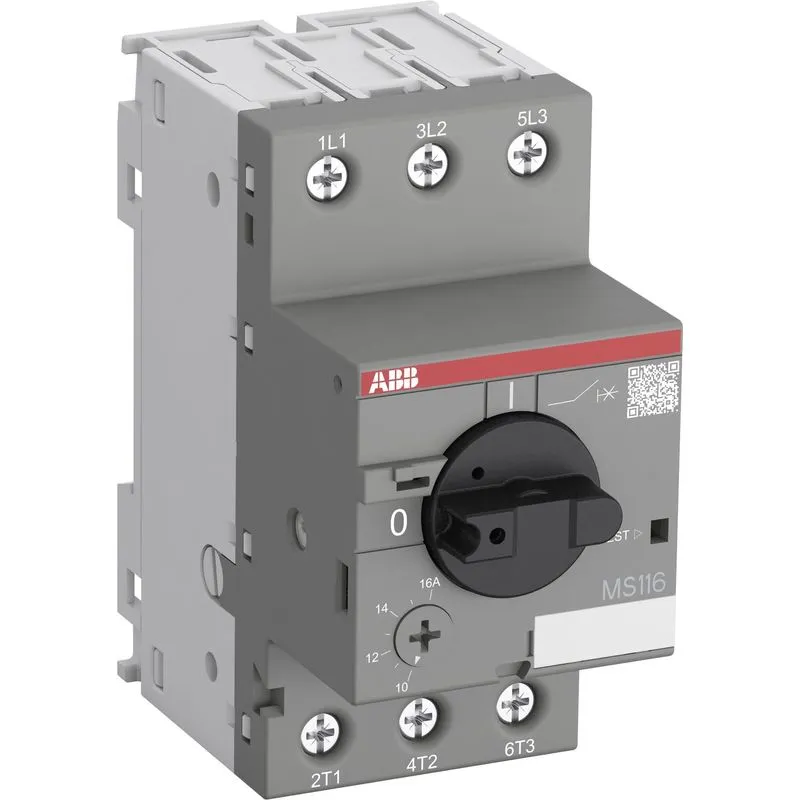 Disjuntor Motor Ms116 690v Abb 4,0 - 6,3a