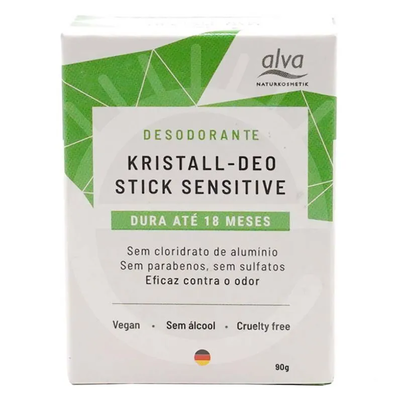 Desodorante Stone Refil Alva Kristall Sensitive 90g