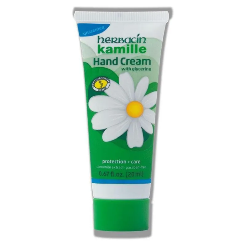 Creme Para As Mãos Camomila Sem Perfume Tubo 20ml Herbacin