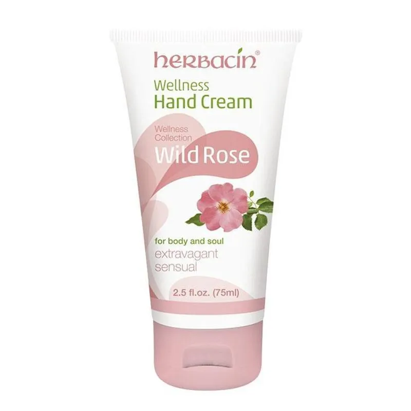 Creme Para As Mãos Wild Rose Wellness 75Ml Herbacin