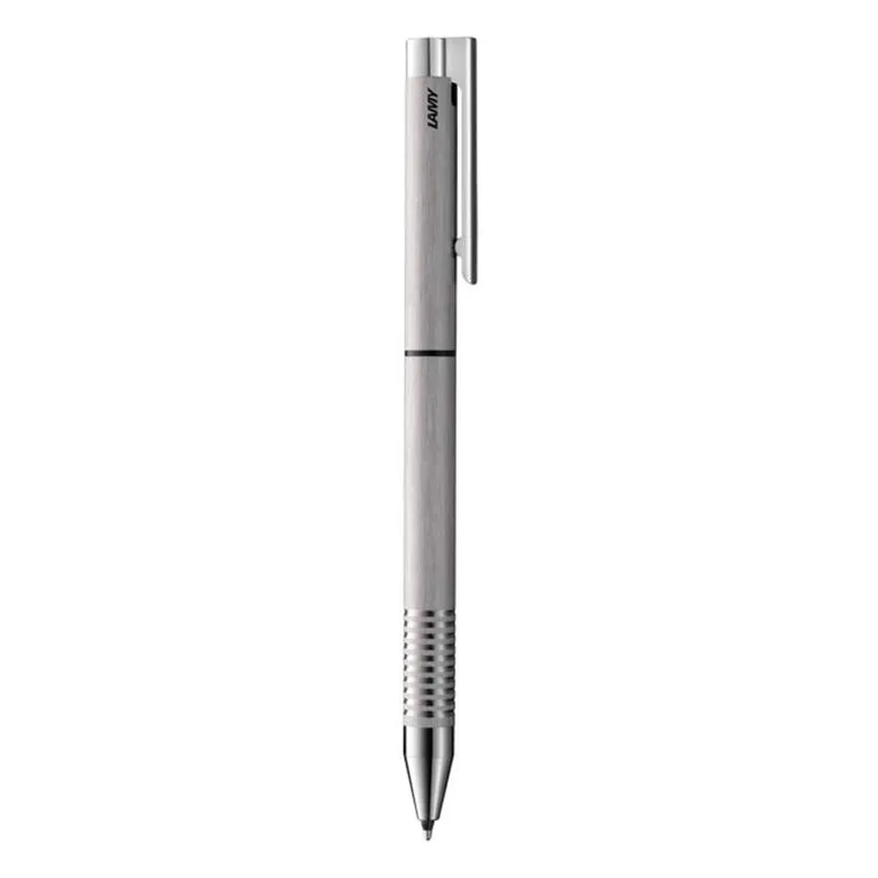 Bolígrafo Lamy Twin Pen Logo en acero mate