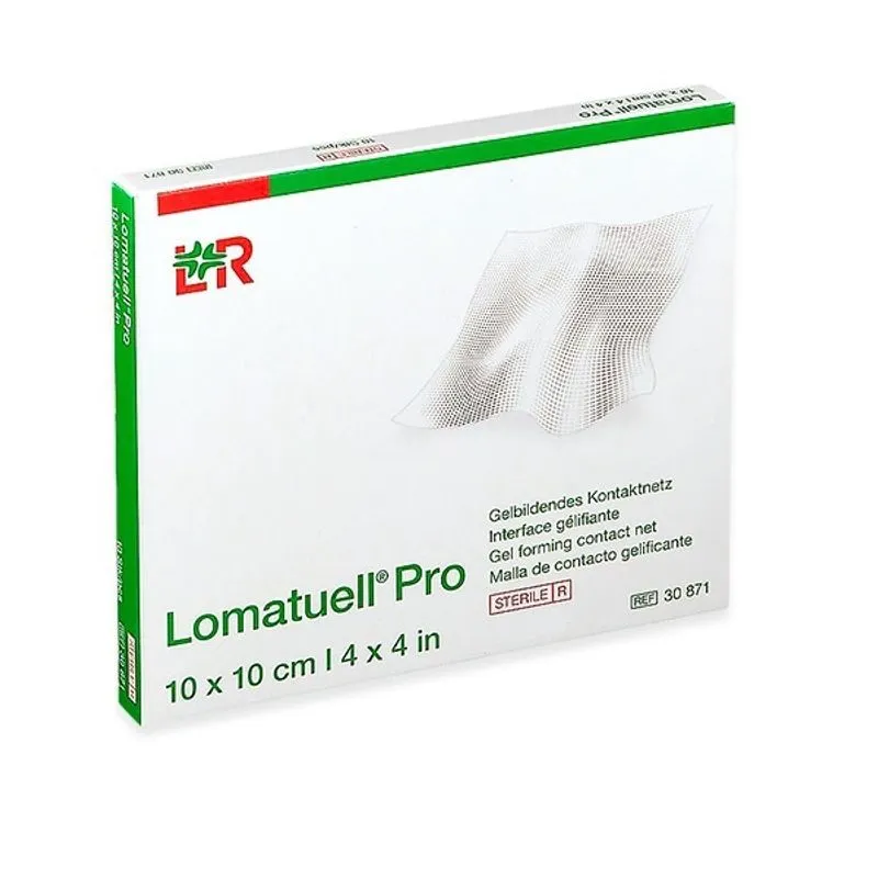 Lomatuell pro Cobertura Gaze Parafinada Hidrocoloide 10X10 cm Unidade