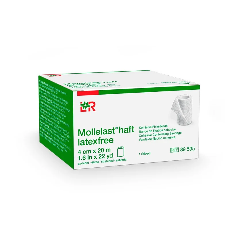 Mollelast Haft Bandagem Coesiva Latex Free Lohmann & Rauscher - 4CM