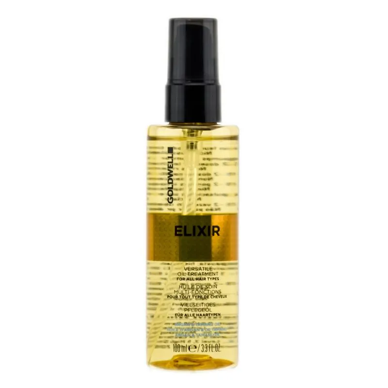 Tratamento De Óleo Goldwell Elixir Versatile 100ml Para Todos Os Cabelos T